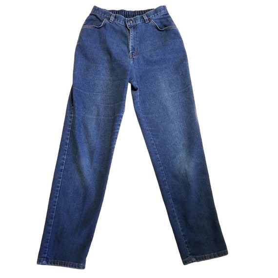 VTG 70s Levi's Womens Jeans High Rise Elastic Wai… - image 5