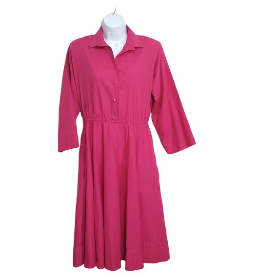 The American Shirt Dress Vintage Size 8 Dress Mid… - image 3