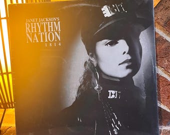 Janet Jackson - Rhythm Nation 1814 - Vinyl LP Record - 1989