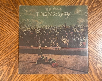 Neil Young – Time Fades Away W/poster !! [LP Album 1973 Reprise