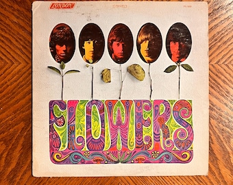 The Rolling Stones Flowers Vinyl Record LP - 1967 London Records