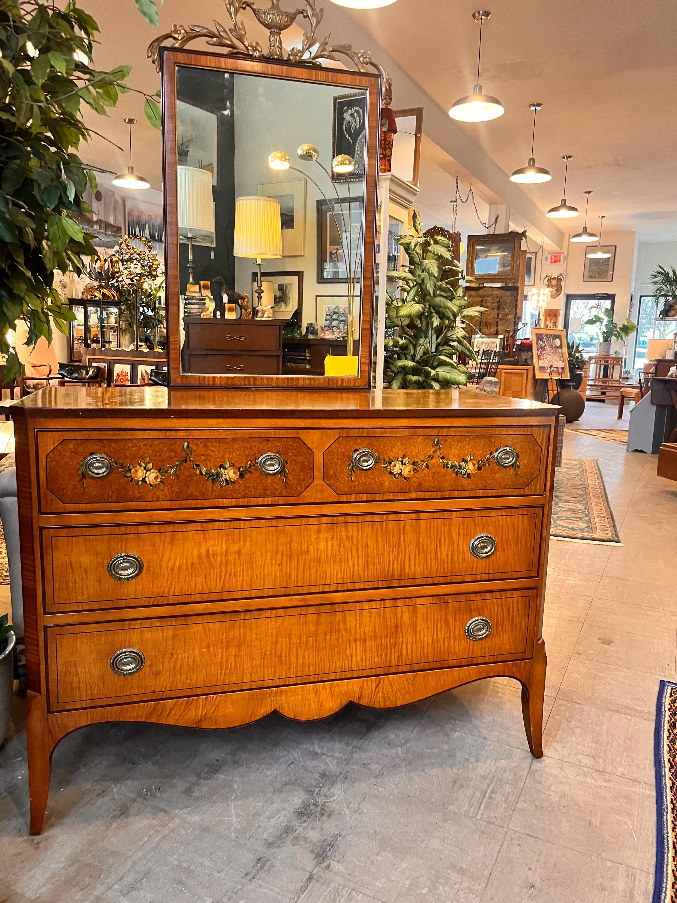 Burlwood Dressers - Etsy