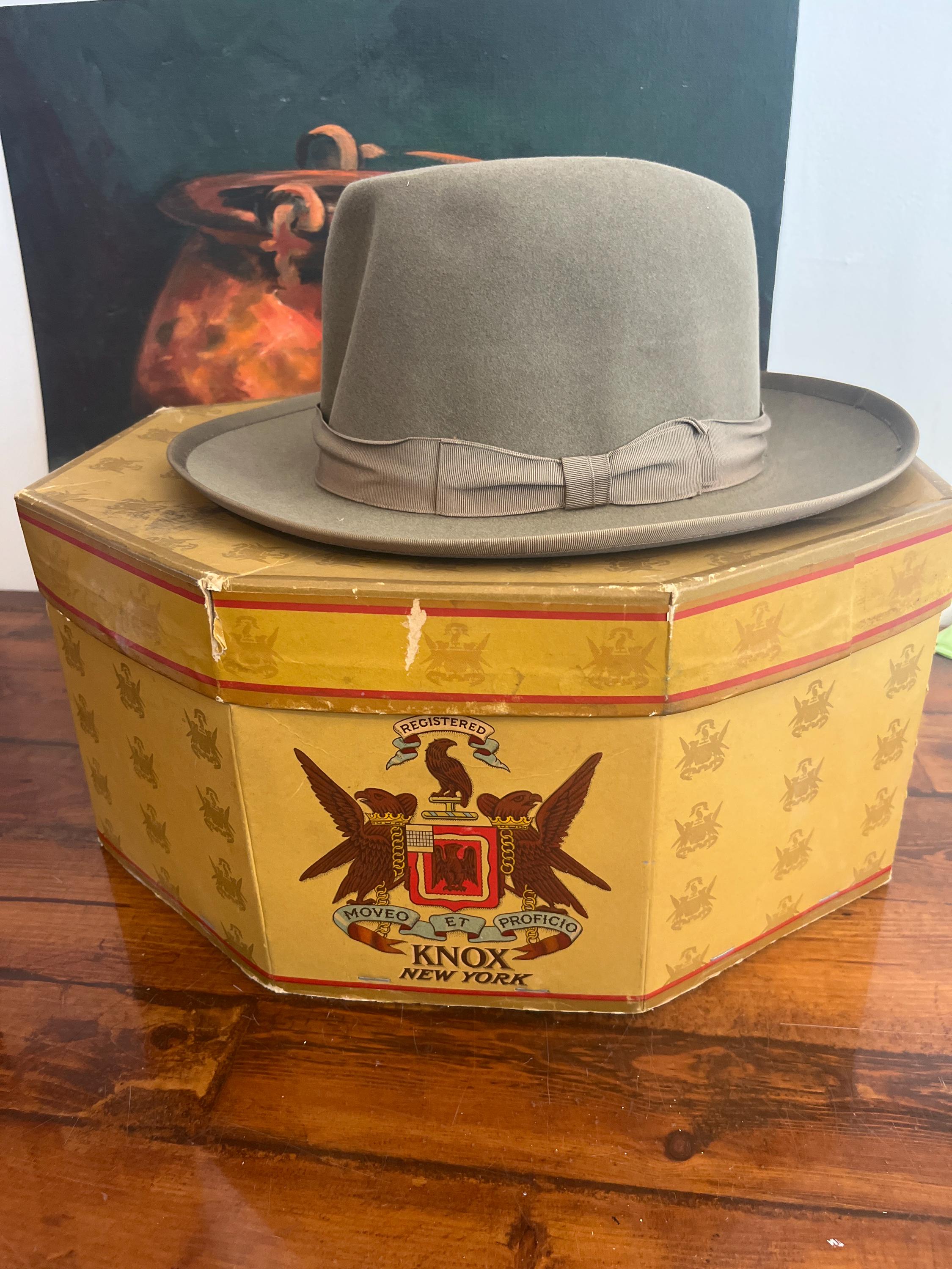 Vintage Knox Hat - Etsy