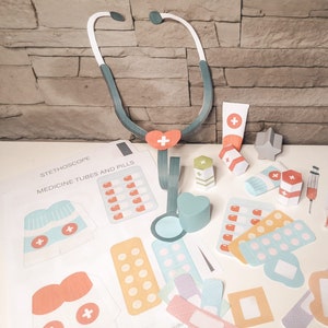 Doctor Kit für Kinder | Pretend Play Medizinisches Set | Edukative Doktor Rollenspiel Spielzeug für Kleinkinder & Kinder
