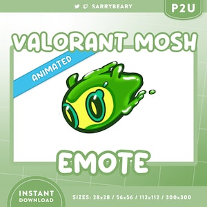 ANIMATED Valorant Mosh Emote ~ For Twitch/Youtube/Discord