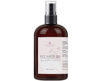 Reiswasser-Mix-Sprüher: Haarwuchsbehandlung, rosiges, feuchtigkeitsspendendes, beruhigendes Haar (8oz - 1Gal) -Großhandel
