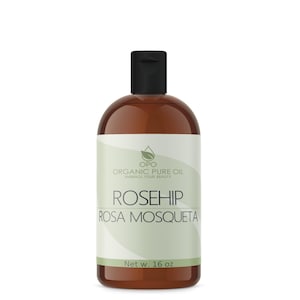 Rosehip Oil - Pure Raw Unrefined Non GMO Vegan Bulk Wholesale for DIY Formula Soap Hair Skin