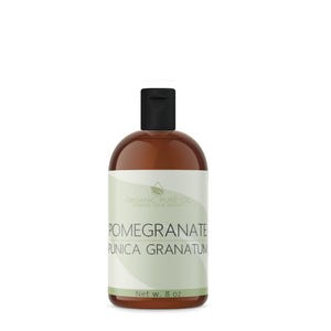 Refined Pomegranate Seed Oil | Pure, Filtered, Unscented, Non-GMO 8 OZ All Natural Skin Hair Nail Body Beard Care