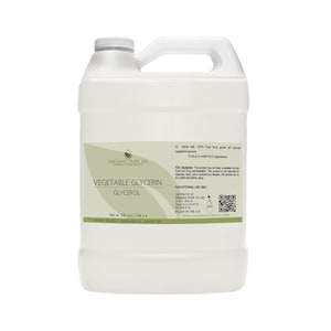Bulk Glycerin - 100% Pure Non-GMO Organically Source Kosher 10 LB Glycerol Glycerine Cosmetic Food Grade Soap Base Bulk Wholesale DIY Gallon