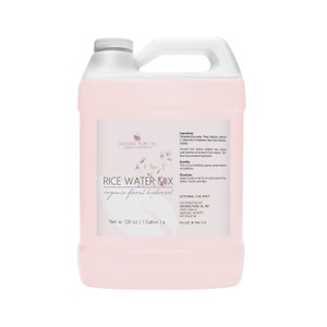 Rice Water Hair Mix Mixture 100% Natural Hair Mix - Perfect for Scalp, Locs, Dreads, Brittle Hair, and Ultimate Softness - 1 Gallon!