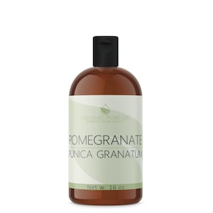 Pomegranate Seed Oil - Pure, Unrefined, Cold Pressed, Non-GMO 16 OZ Salon Quality Bulk Wholesale