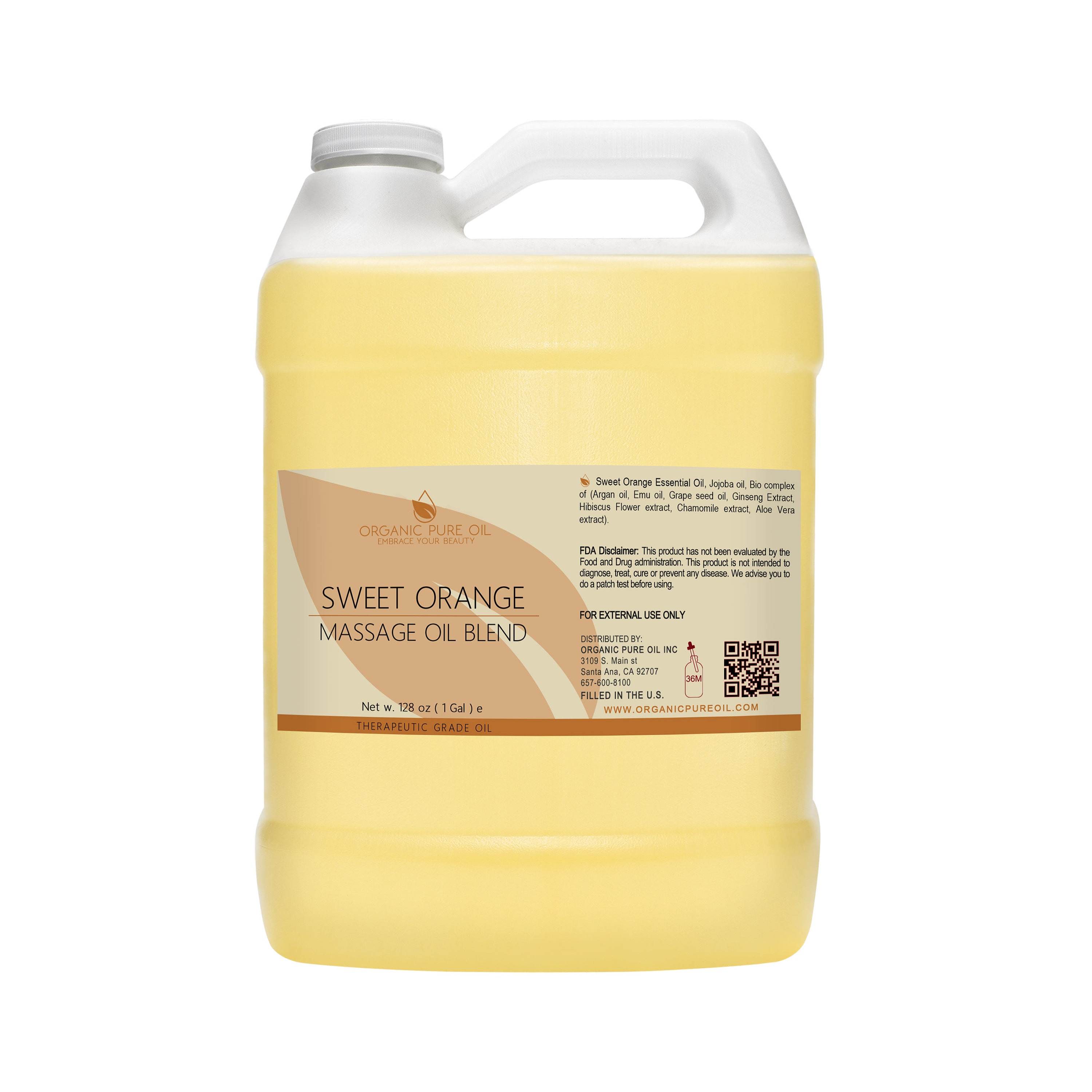 Sweet Orange Massage Oil Blend 100 Organic Sourced Etsy