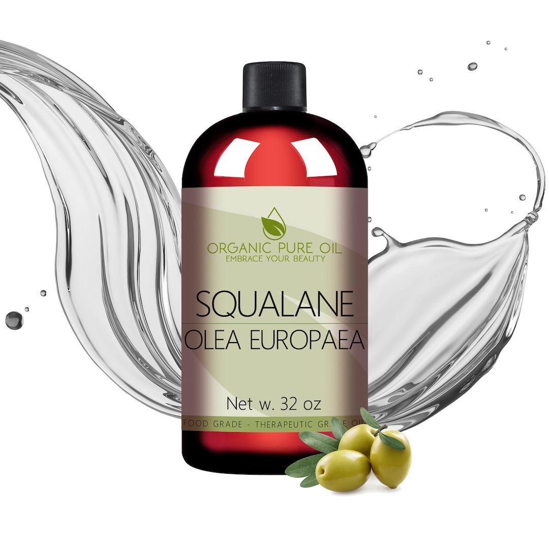 Squalane Oil 100 Pure Non GMO Refined Derived From Olives Hair Skin