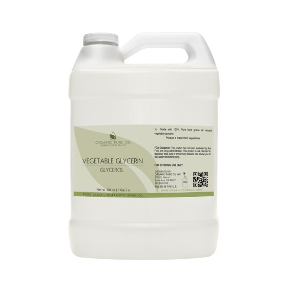 Vegetable Glycerin 100 Pure Organically Sourced Kosher Etsy