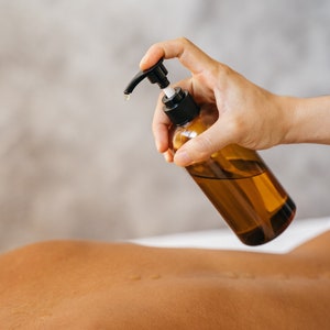 Sweet Orange Massage Oil Blend Natural Essential Oil Mixture Jojoba Argan Emu Oil Bulk Wholesale Non-GMO Hair Skin Body Face Deep Tissue image 5