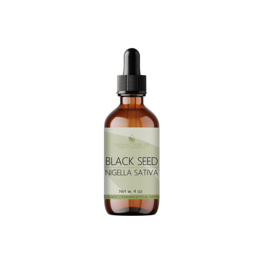 Egyptian Black Seed Oil 100 Pure Unrefined Cold Pressed Etsy