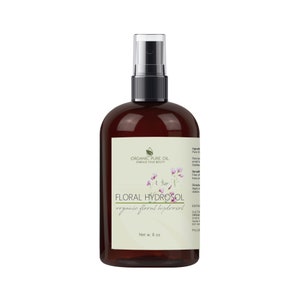 Tea Tree Water Hydrosol | 100% Pure, Distilled, 8 OZ Hydrating Toner Floral Water For Skin Body Hair Linen Spray for Sheets Room Freshener