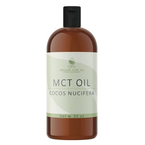 Coconut Oil Bulk - Pure Fractionated Coconut MCT Medium Chain Triglyceride Carrier Oil Wholesale for Cosmetic Formulation Skin Care