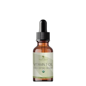 USDA Organic Vitamin E Oil: USDA-Certified, Cruelty-Free, Skin & Hair Care (1oz - 1Gal) -Bulk 1 Fluid ounces