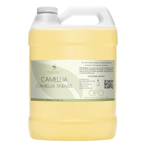 Camellia Seed Oil | Pure Unrefined Cold Pressed Natural Carrier Bulk Wholesale for Comsetics Soaps Shampoos Creams