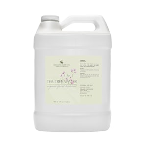 Tea Tree Water Hydrosol | 100% Pure Organically Source 1 Gallon Steam Distilled Floral Hydrating Facial Skin Body Toner Cleanser Wholesale