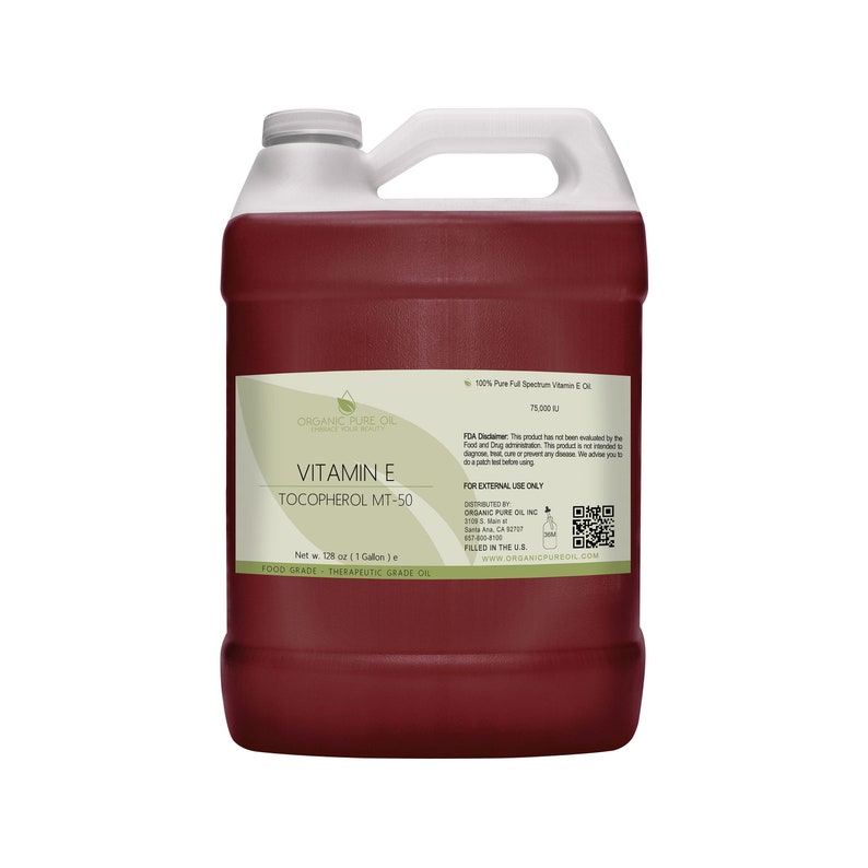 Bulk Vitamin E Oil Multiple Size 100 Pure NonGMO Full Etsy