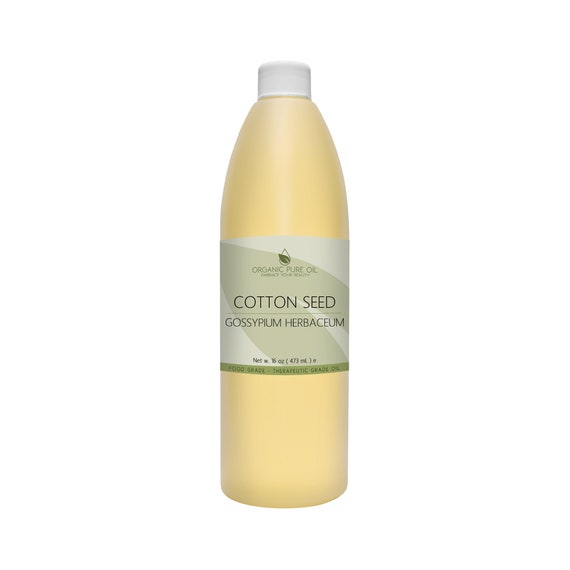 Cotton Seed Oil 16 Oz 1 Pint 100% Pure, Unrefined Cold Pressed Organic  Source Non-gmo Natural Skin Hair Nail Body Facial Care Cosmetics - Etsy