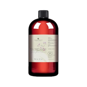 Tea Tree Water Hydrosol - 100% Pure Organically Source 32 oz Steam Distilled Floral Hydrating Facial Skin Body Toner Cleanser Wholesale