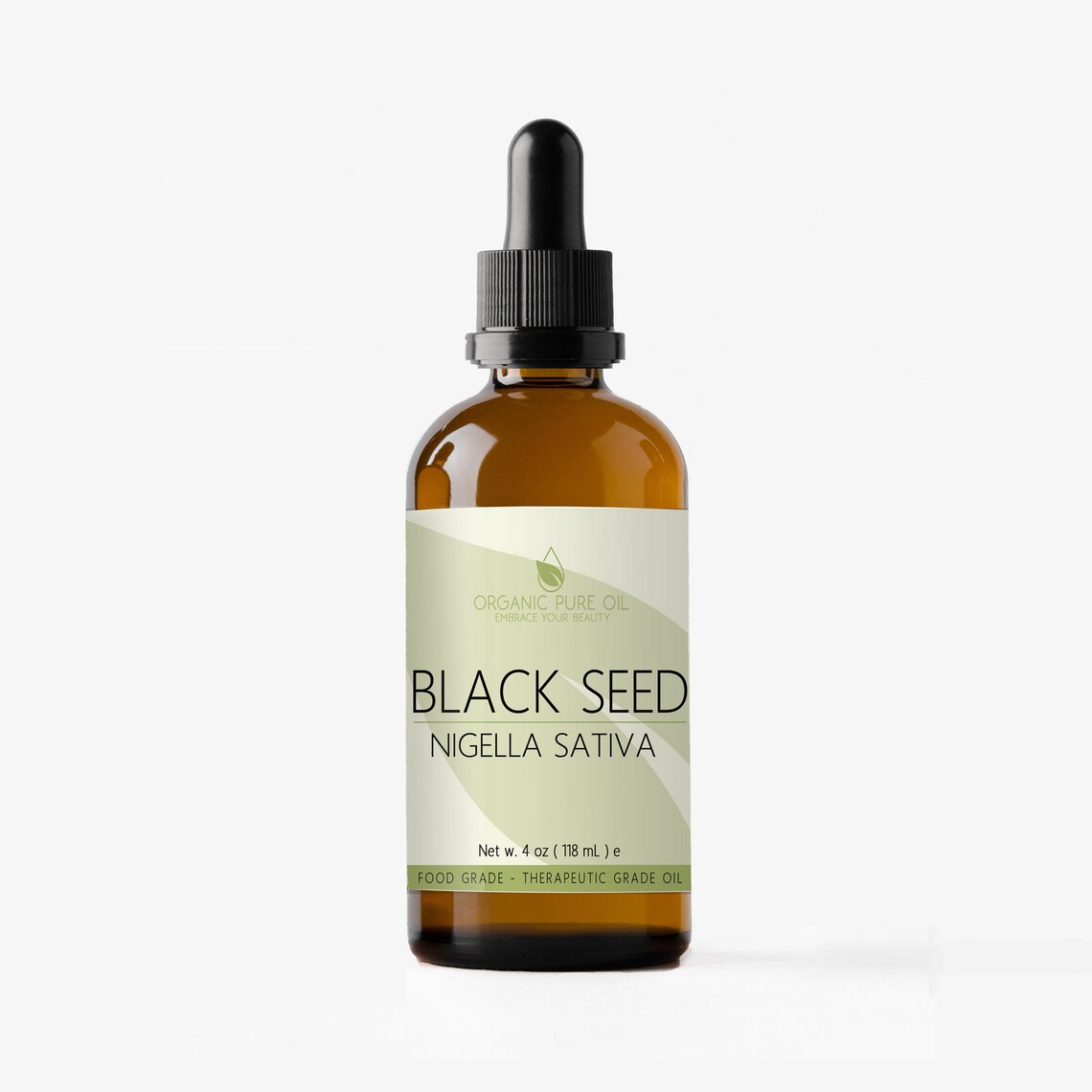 Egyptian Black Seed Oil 100 Pure Unrefined Cold Pressed Etsy