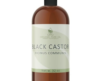Refined Jamaican Black Castor Oil: Cold Pressed, Natural Hair & Skin Treatment (4oz - 1Gal) -Bulk
