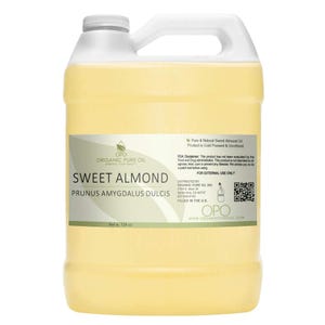 Unrefined Sweet Almond Oil: Hexane-Free, Vegan, Cold Pressed, Carrier DIY Skin & Haircare (4oz - 10Gal) image 12