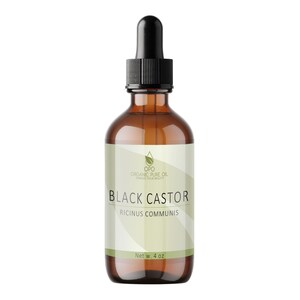 Smoky Jamaican Black Castor Oil - Pure, Unrefined, GMO-Free Natural 4 OZ Cosmetics Skin Hair Care Moisturizing
