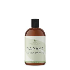 Papaya Seed Oil | Pure, Partially Filtered, Cold Pressed, Non-GMO 8 OZ Natural Skin Body Face Hair Nail Beard Care