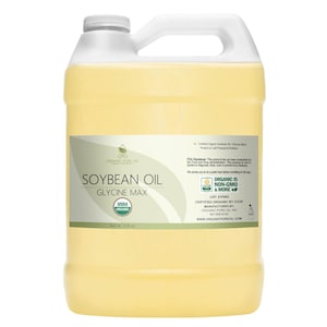 Olio di soia biologico - 100% puro, certificato biologico USDA, raffinato, spremuto a freddo, naturale, non OGM, olio vettore sfuso per pelle, capelli, viso, cosmetici fai da te