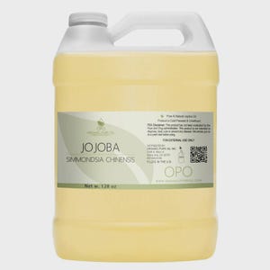 Unrefined Golden Jojoba Oil: Cold Pressed, Non-GMO, Cosmetic Grade Carrier (4oz - 1Gal) -Bulk 128 Fluid ounces