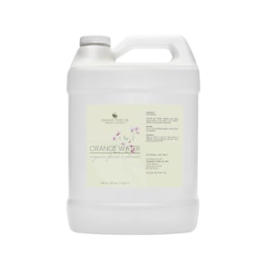 Orangenwasser Hydrosol | 100% reine organische Quelle 1 Gallonen Dampf destilliert Blumen Feuchtigkeitsspendende Gesichtshaut Körper Toner Reiniger Großverkauf