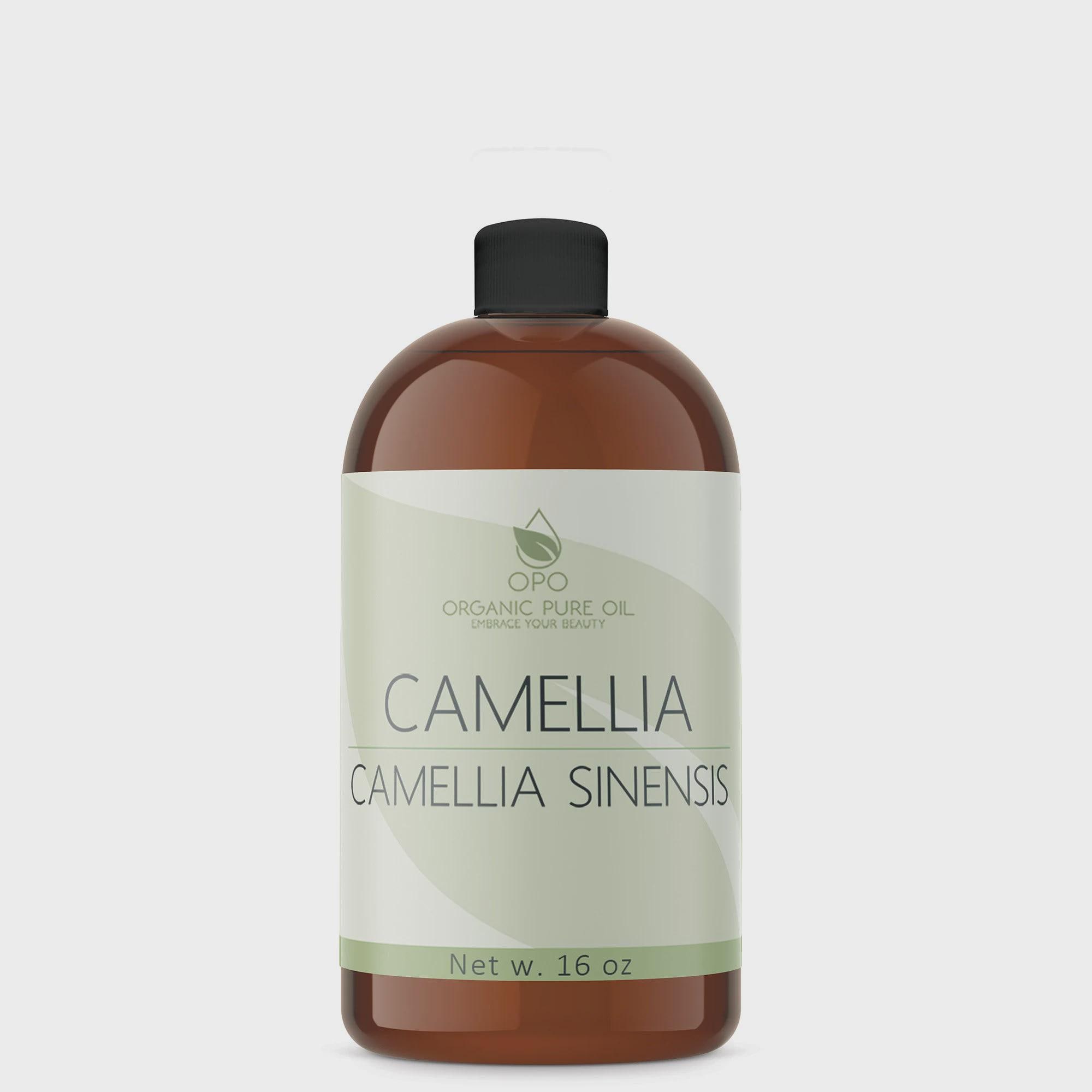 Unrefined Camellia Seed Oil: Cold Pressed, Non-gmo, Salon Quality