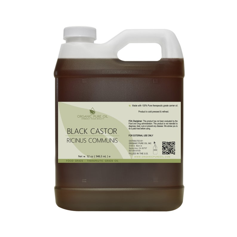 Jamaica Black Castor Oil 100 Pure Refined Cold Pressed Etsy