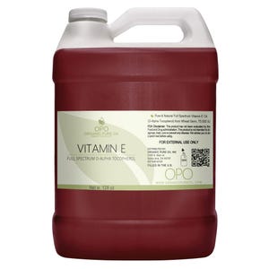 Undiluted Vitamin E Oil: Full Spectrum, D-Alpha Tocopherol, Non-GMO