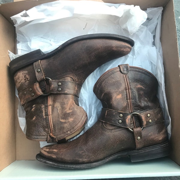 Frye leather boots- size 8