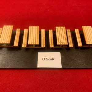 O, HO & N Scale Laser Cut Picnic Table Kit image 2