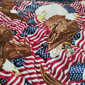 American Pride  Fabric - 18&quot;x44&quot;  Inches