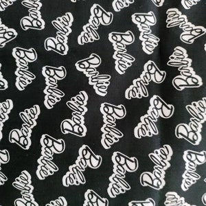 Black barbie fabric best sale