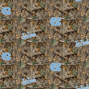 University of North Carolina The Tar Hill Fabric- 18&quot;x44&quot; Inches