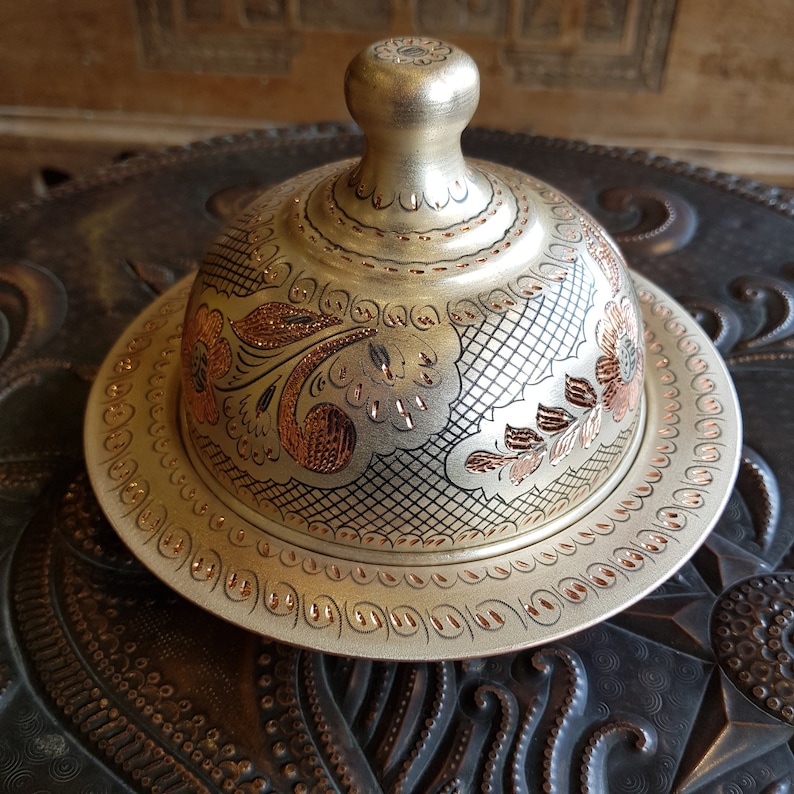 Handmade Sugar Bowl With Lid Turkish Delight Bowl Vintage Etsy