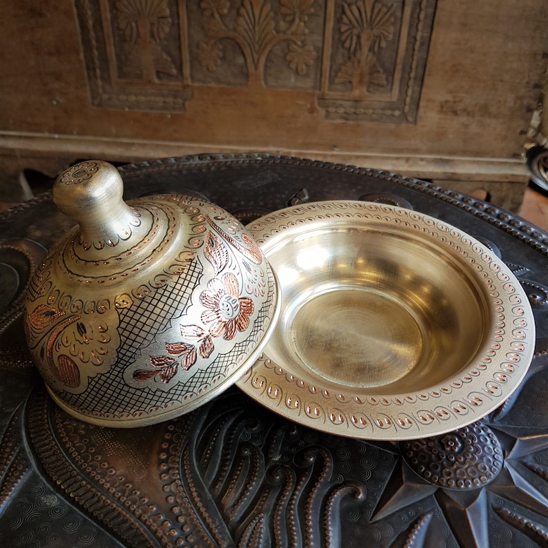 Handmade Sugar Bowl With Lid Turkish Delight Bowl Vintage Etsy