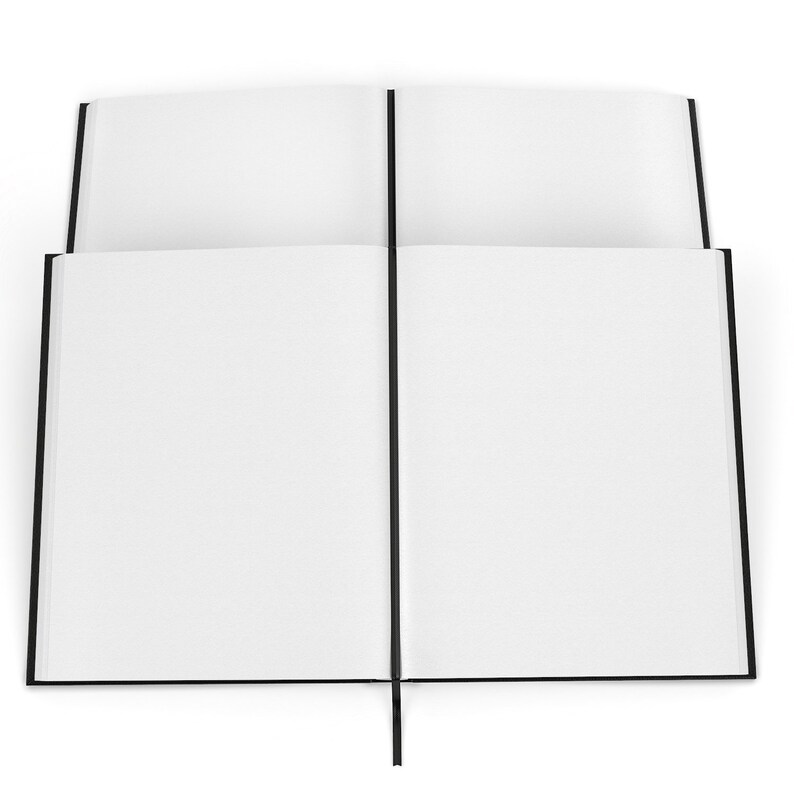 Hardcover Sketchbooks 8.5 x 11 110 Sheets Pack of 2 Premium Etsy