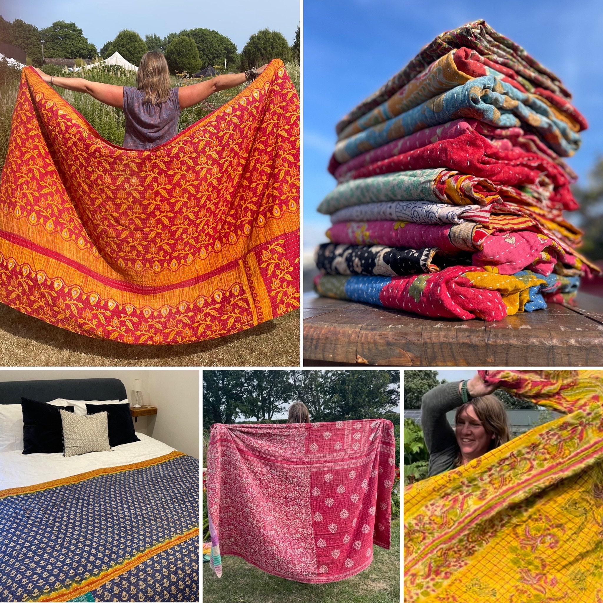 Colourful Throw Etsy Singapore