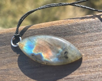 Ethically sourced Labradorite necklace, labradorite jewellery, romantic gift for her, unusual necklace, ethical jewellery, handmade necklace