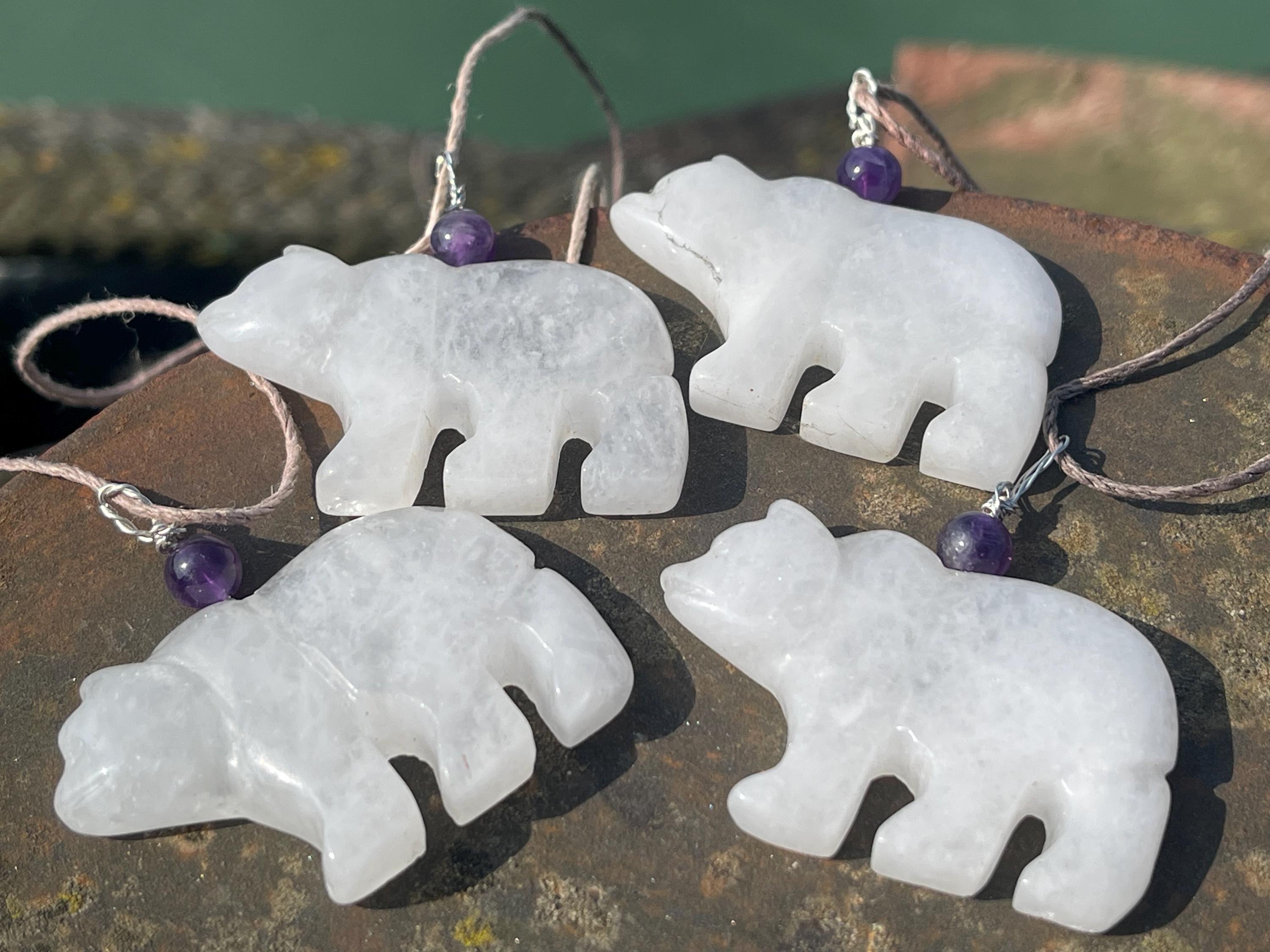 Nach(ナッシュ) ネックレス Collier ours polaire - Arctique Collier ours polaire - Arctique – NACH BIJOUX